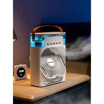 4-In-1 Multi-Functional Portable Air Cooling USB Fan