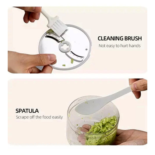 2 In 1 Multi-Functional Electric Handheld Chopper