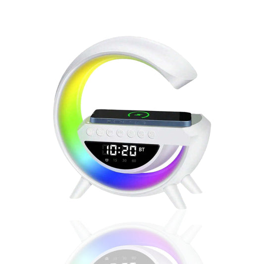 BT-3401 LED Display Wireless Phone Charger Bluetooth Speaker