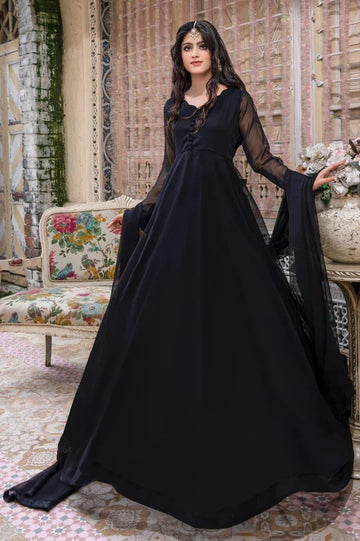 Heavy Full Flair Maxi + Dupatta + Trosuer