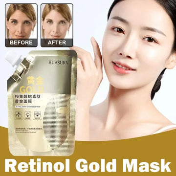 Retinol Gold Mask Moisturizing Anti-aging Anti-wrinkle Brightening Oil Control Mask Skin Care – 100g